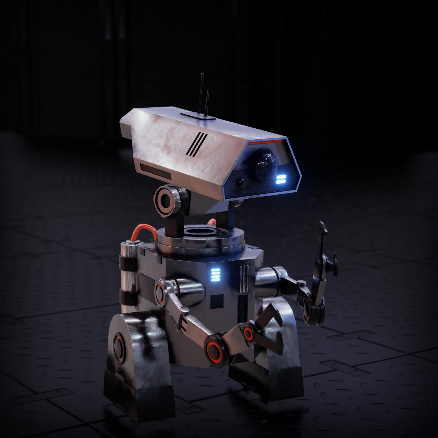 SCI-FI WORKER ROBOT preview image 1